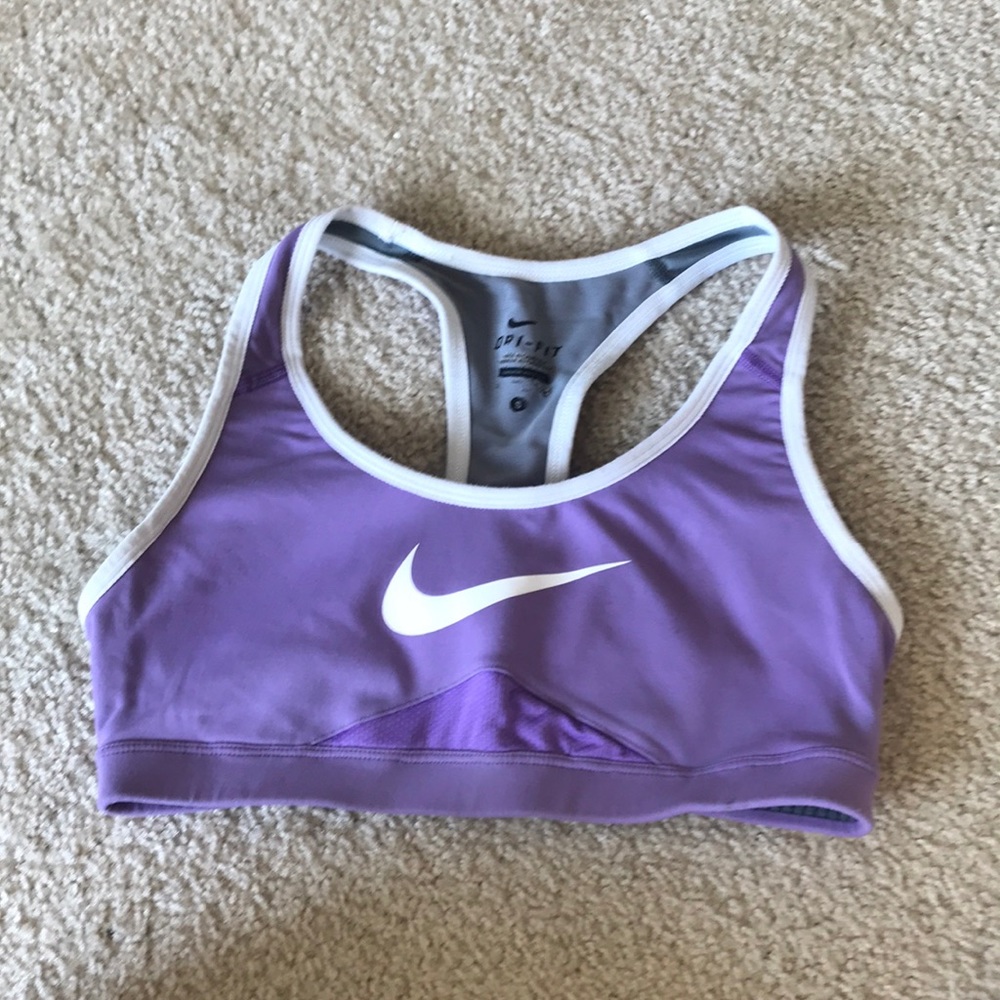 Nike Purple Sports Bra